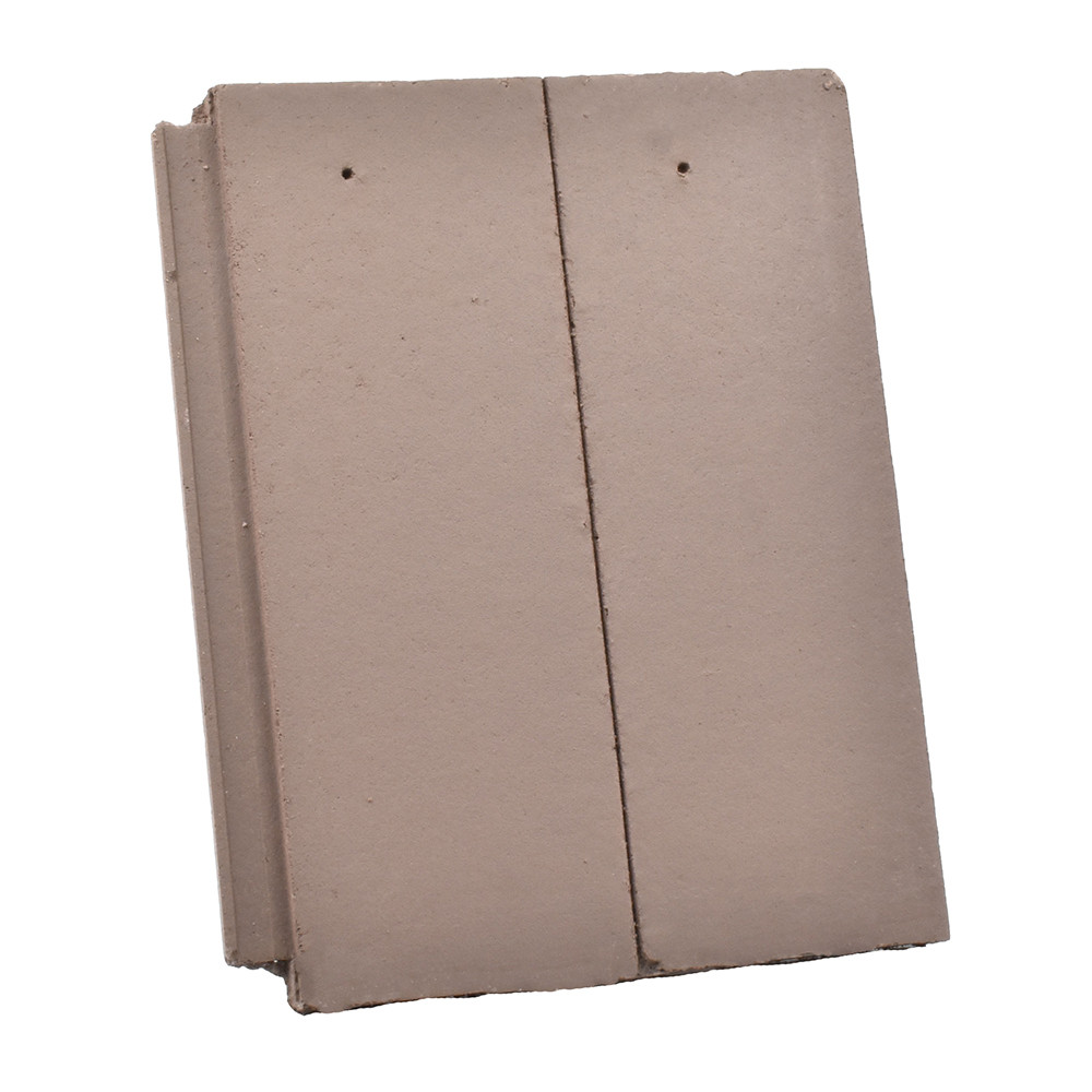 Sandtoft Concrete TLE Half Tile Pair - Brown