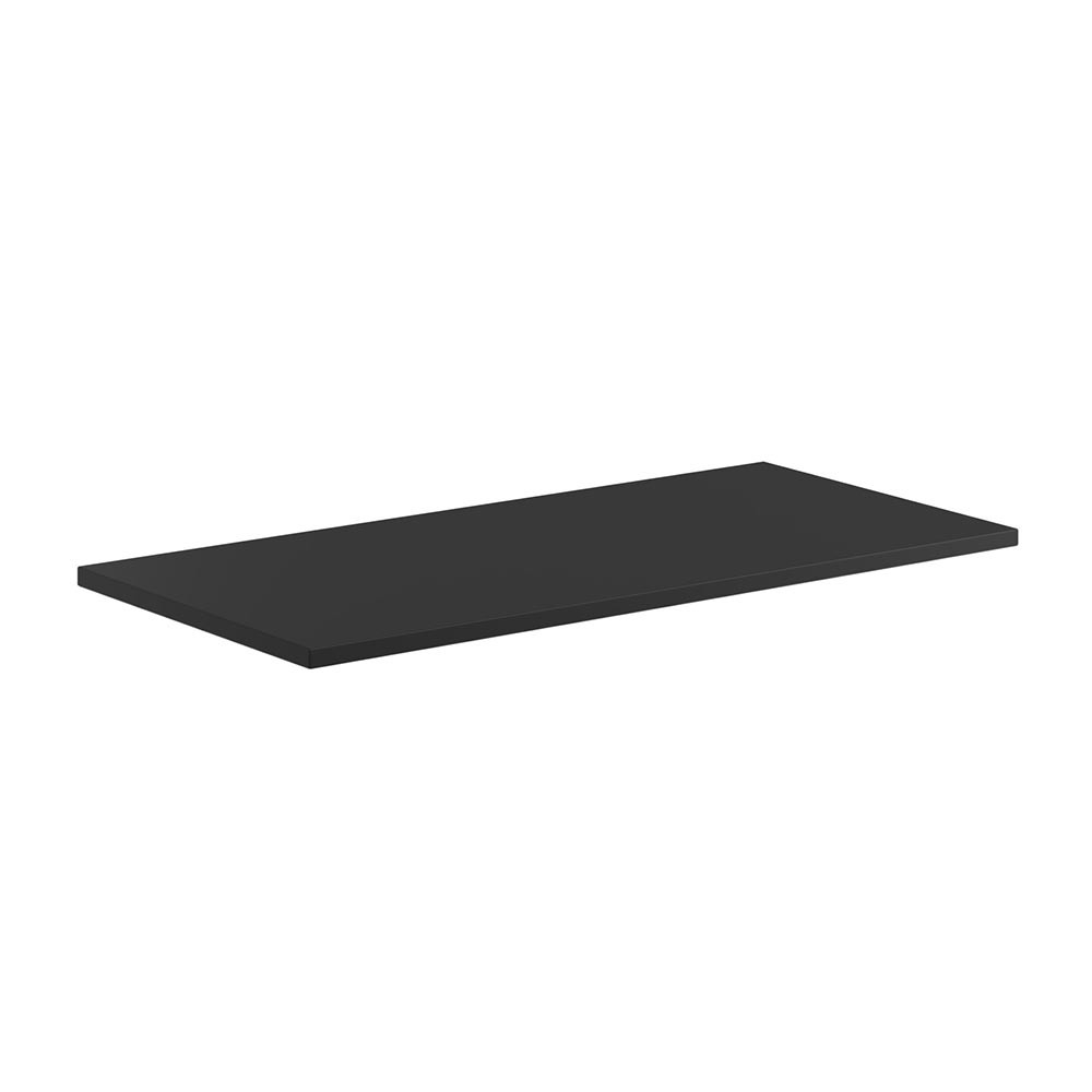 Scudo Alfie 800mm x 400mm x 16mm Matt Black Worktop