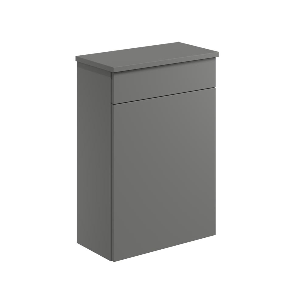 Scudo Aubrey 500mm x 832mm x 255mm Free Standing Dust Grey WC Unit