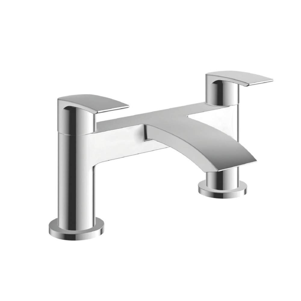 Scudo Chrome Belini Bath Filler Brass