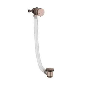 Scudo Bronze Bath Filler and Overflow