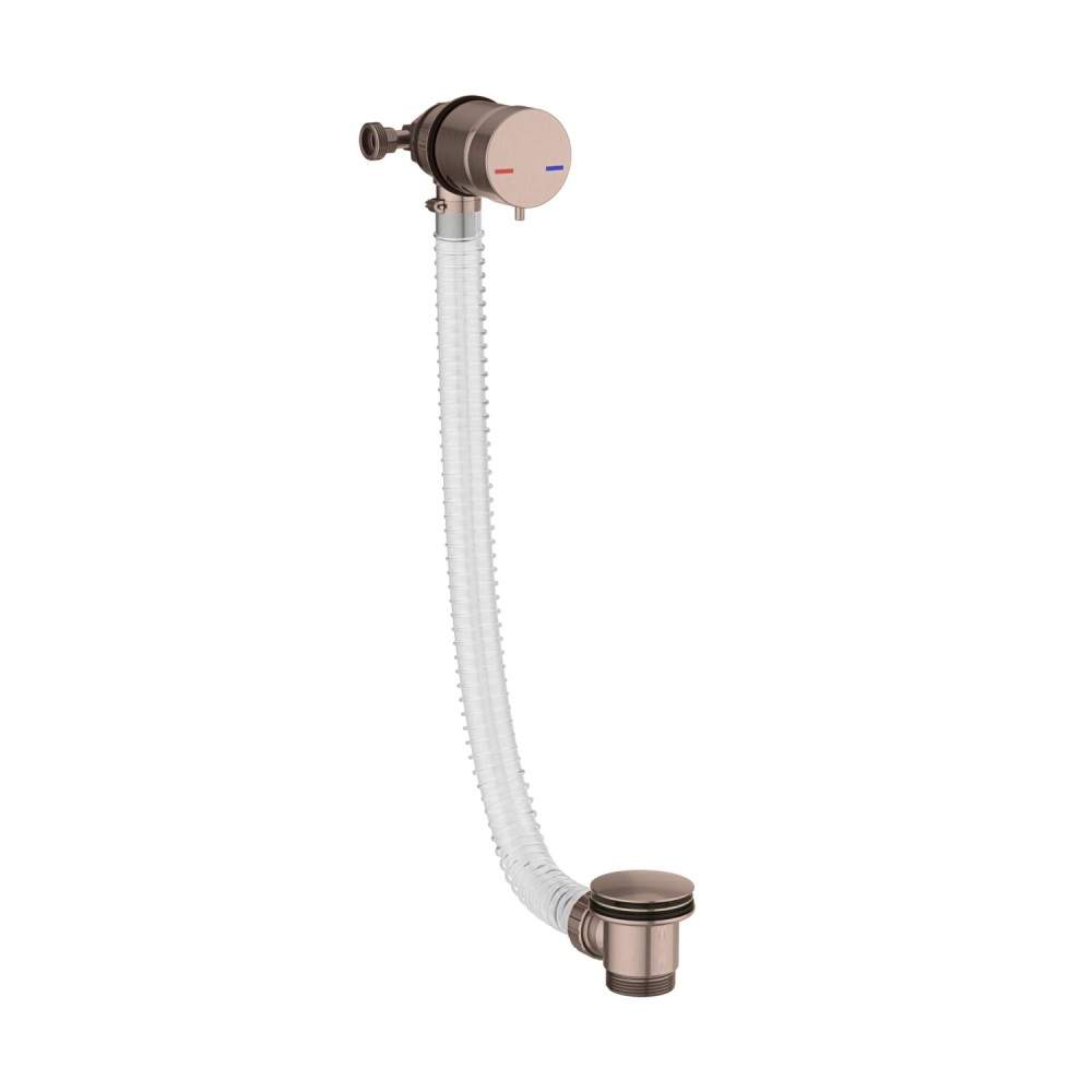 Scudo Bronze Bath Filler And Overflow Brass Plastic Stainless Steel