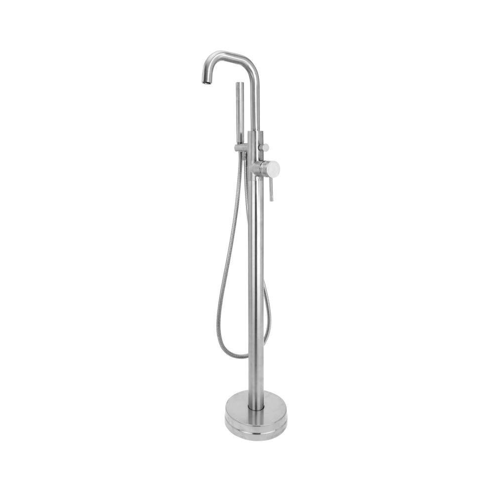 Scudo Chrome Core Freestanding Bath/Shower Mixer Tap Brass