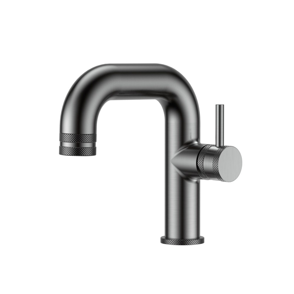 Scudo Core Side Lever Mono Gunmetal Basin Tap