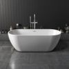 Scudo Form 1650mm x 700mm White Freestanding Bath