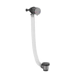 Scudo Gunmetal Bath Filler and Overflow