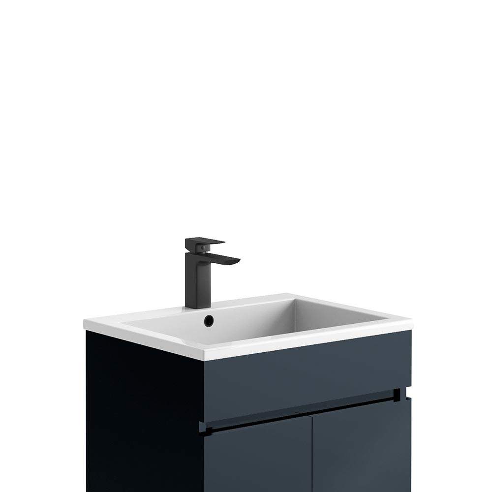 Scudo White Empire 600Mm X 465Mm Vanity Basin - 1 Tap Hole Ceramic