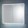 Scudo Mia LED Double Door Mirror Cabinet with Demister