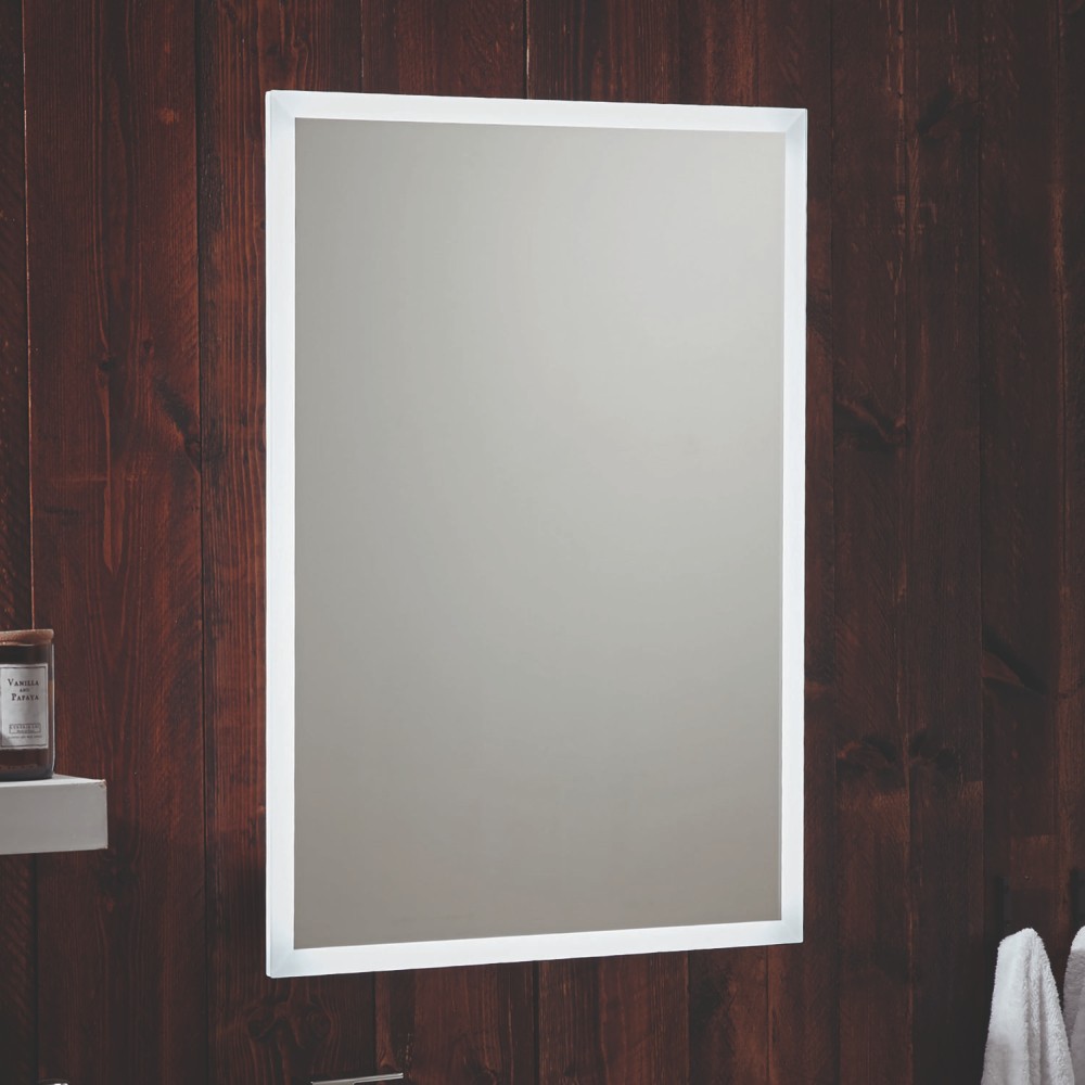 Scudo Mosca 500mm x 700mm LED Mirror with Bluetooth & Demister