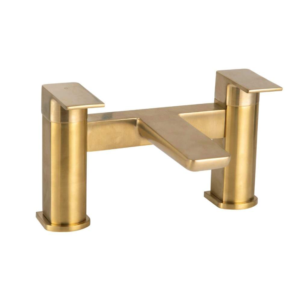 Scudo Brass Muro Brushed Bath Filler