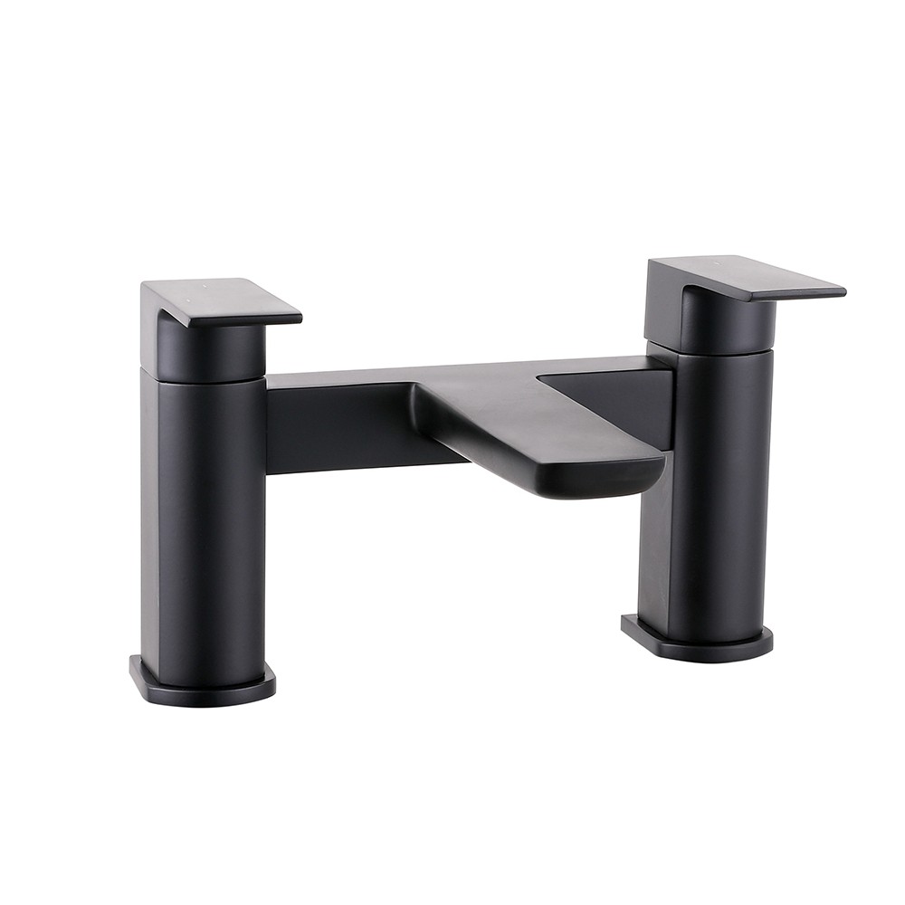 Scudo Muro Matt Black Bath Filler