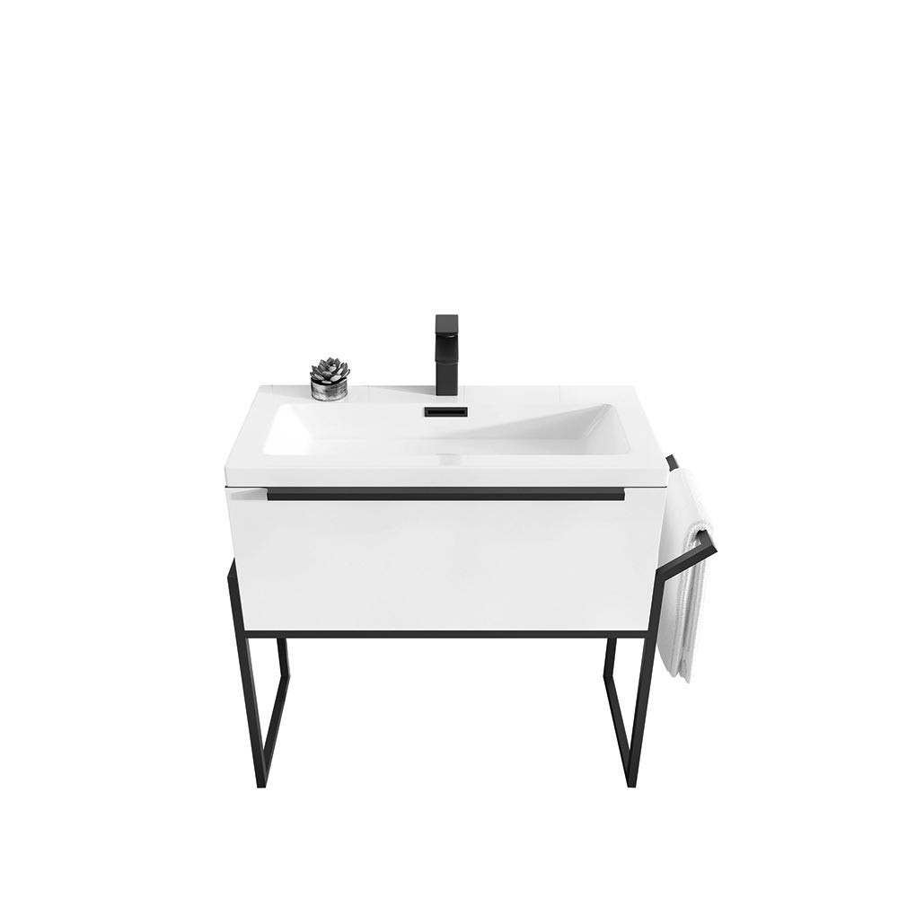 Scudo Muro Mono Black Universal Adjustable Frame for Muro 500mm - 800mm