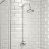 Scudo Traditional Rigid Riser Shower with Fixed Head