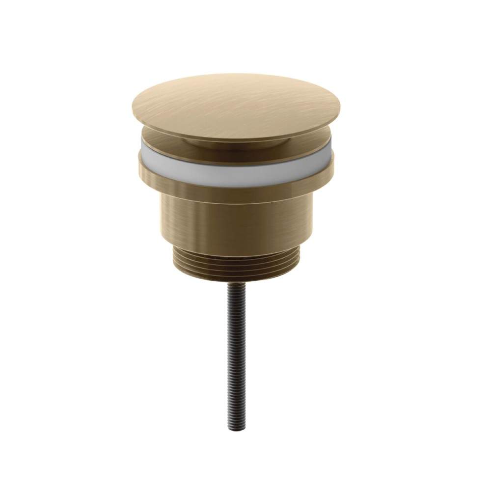 Scudo Brass Universal Brushed Basin Waste Stainless Steel