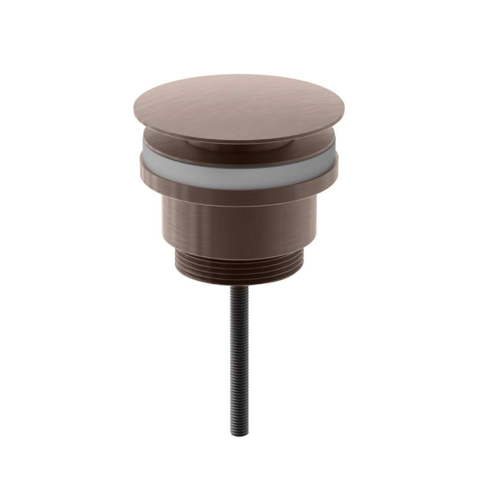 Scudo Bronze Universal Brushed Basin Waste Brass Stainless Steel