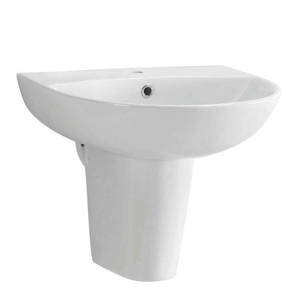 Scudo White 1 Tap Hole Basin (Only) - 450Mm X 360Mm Ceramic