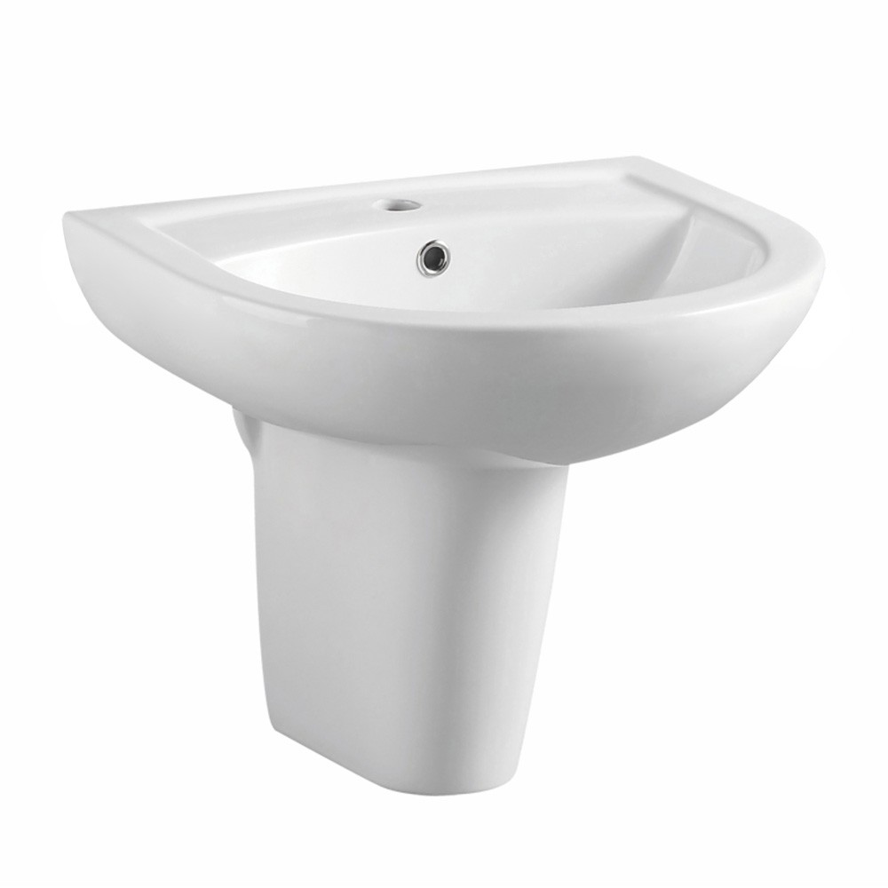 Scudo Deia White Semi Pedestal (Only)