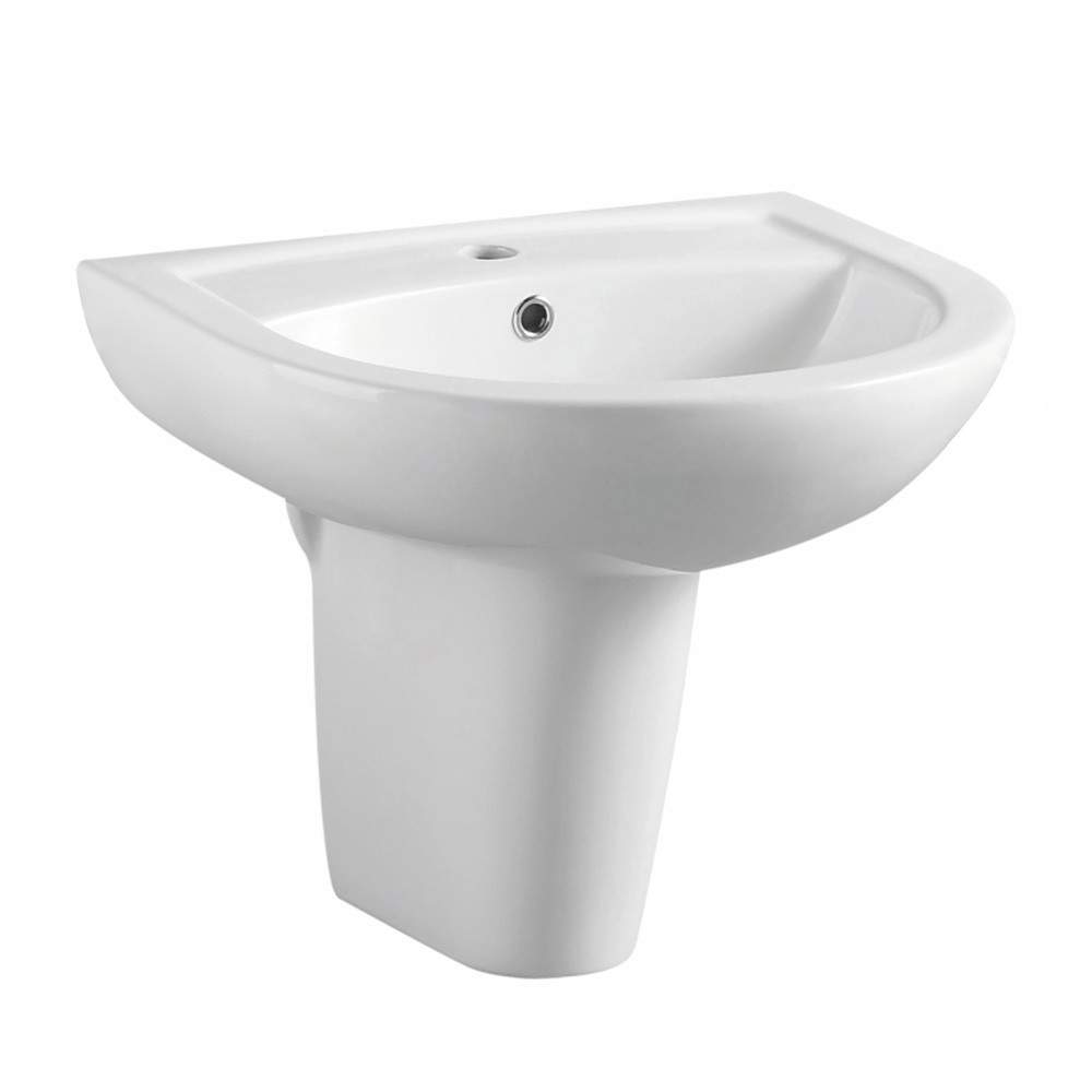 Scudo White Deia Semi Pedestal (Only) Ceramic