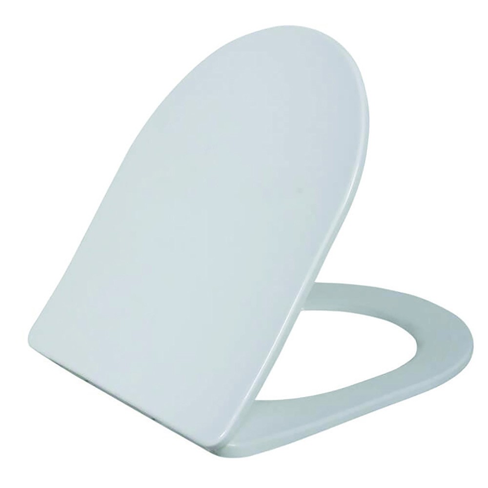 Scudo Deia White Slim Soft Close Toilet Seat