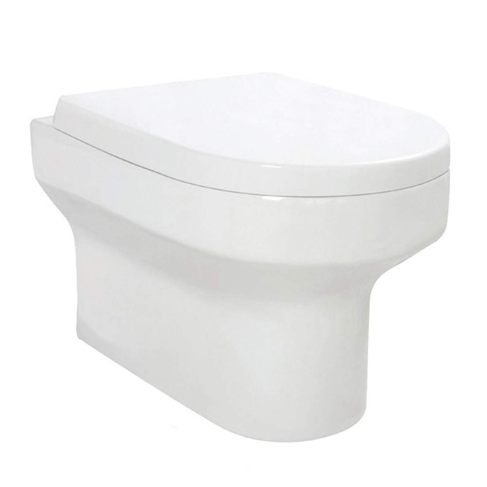 Scudo White Spa Wall Hung Pan Ceramic