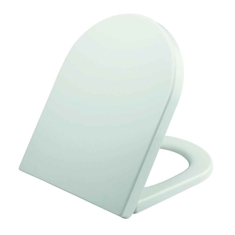 Scudo Spa White D Shape Toilet Seat