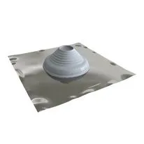 Seldek Pipe Flashing for Flat Roofs Silicone Grey - 160mm to 300mm