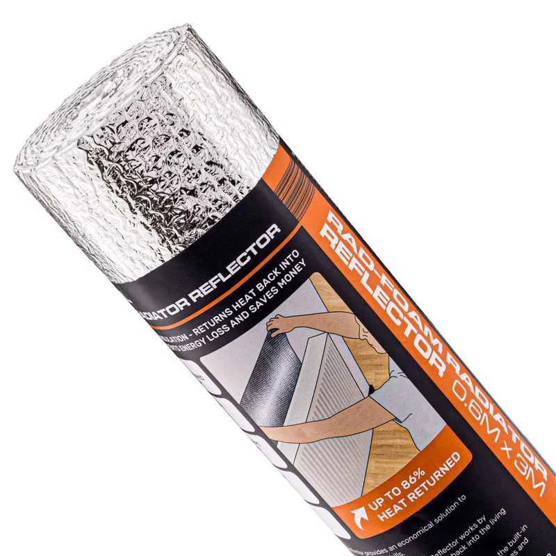 Fokan Radiator SuperFOIL Rad-Foam Radiator and Pipe Insulation Set | Roofing Superstore®