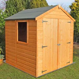 Shire Arran Shiplap Apex Shed - 6ft x 6ft (1790mm x 1790mm)