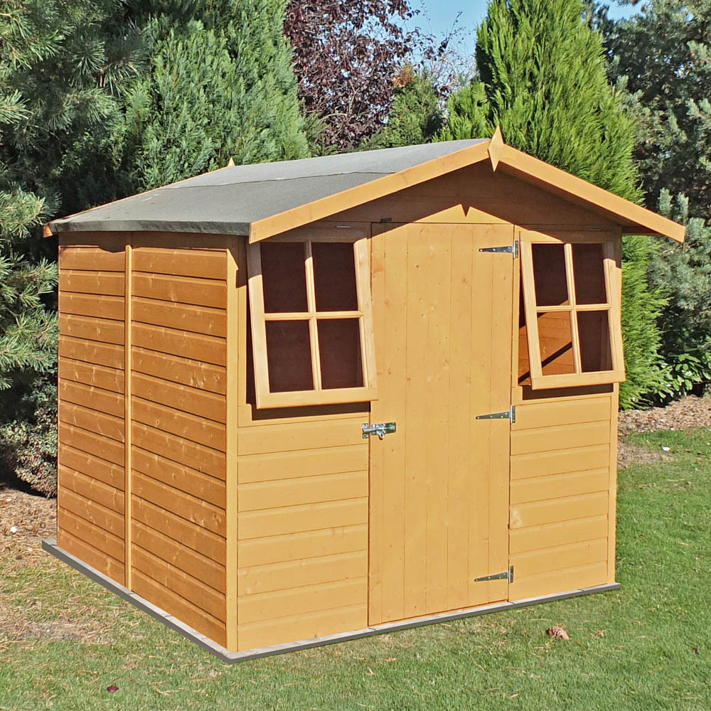 Shire Casita Shiplap Shed Summerhouse - 7ft x 7ft (1980mm x 2050mm)