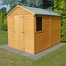 Shire Durham Shiplap Apex Shed - 6ft x 8ft (1790mm x 2390mm)