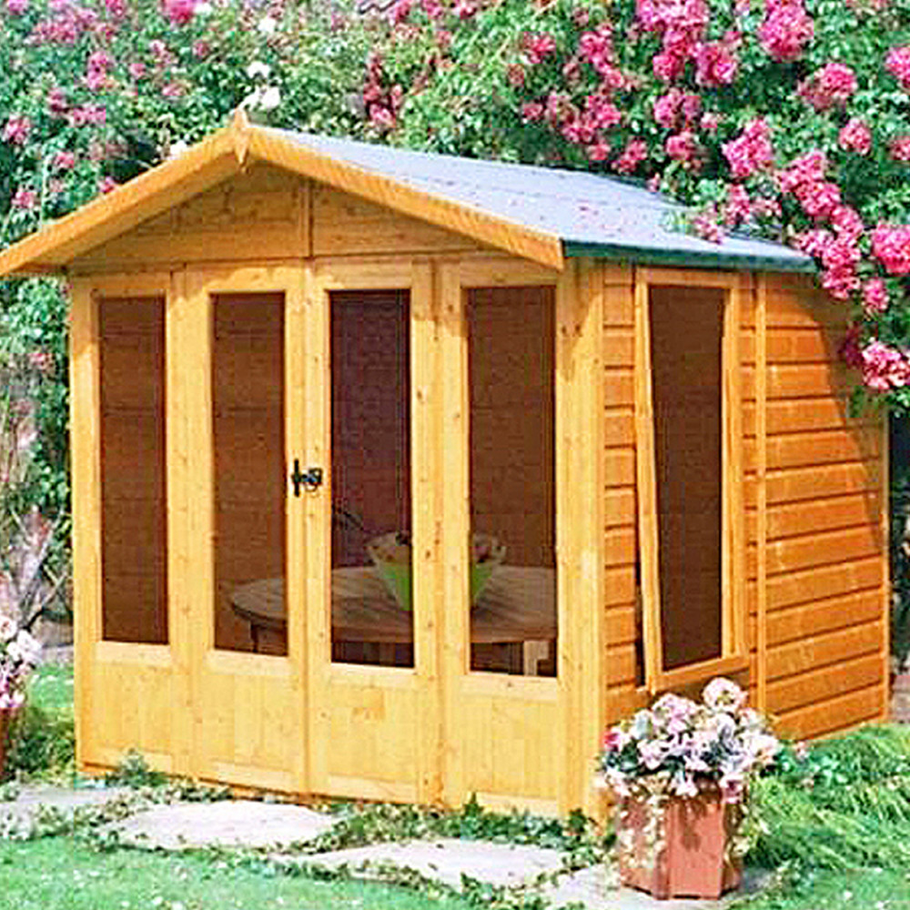 Shire Parham Shiplap Summerhouse - 7ft x 7ft (2050mm x 1980mm)