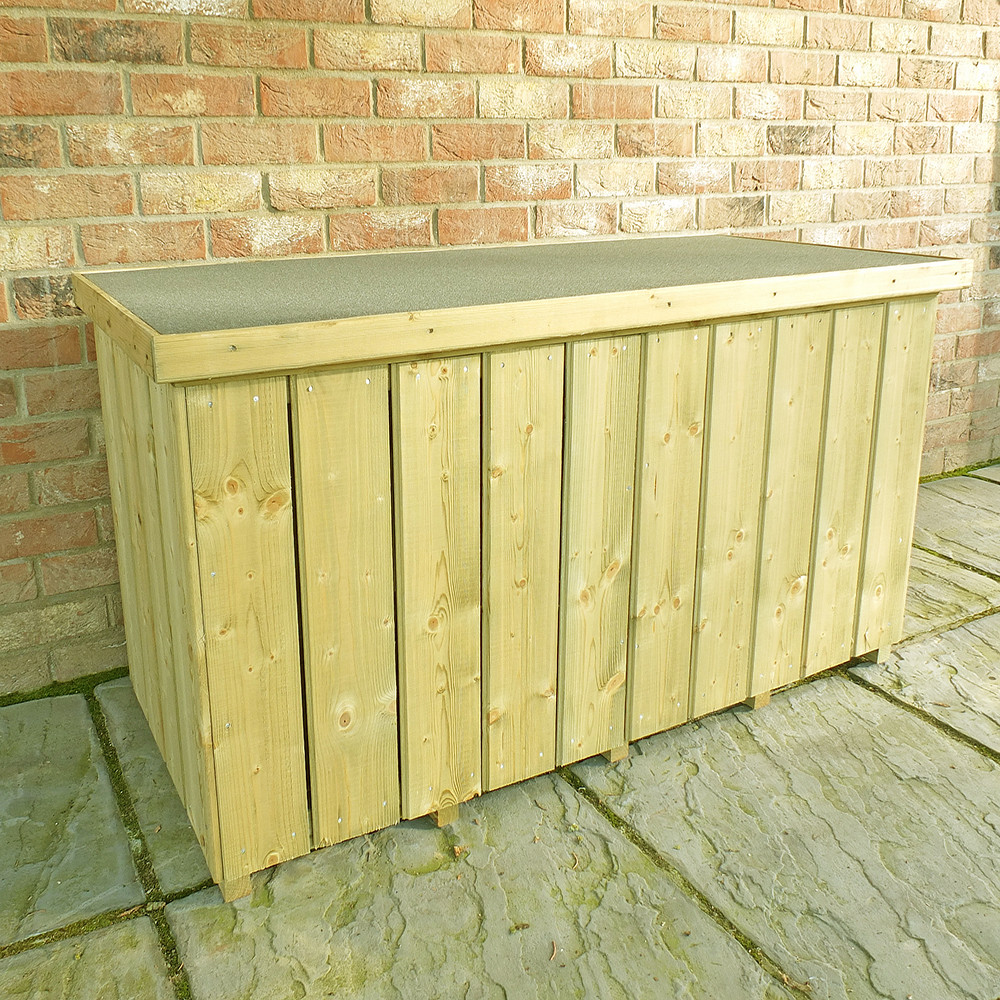 Shire Pressure Treated Planed Timber Log Box - 4ft x 2ft (1270mm x 560mm)