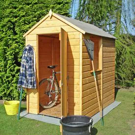 Shire Shetland Shiplap Apex Shed - 4ft x 6ft (1200mm x 1830mm)