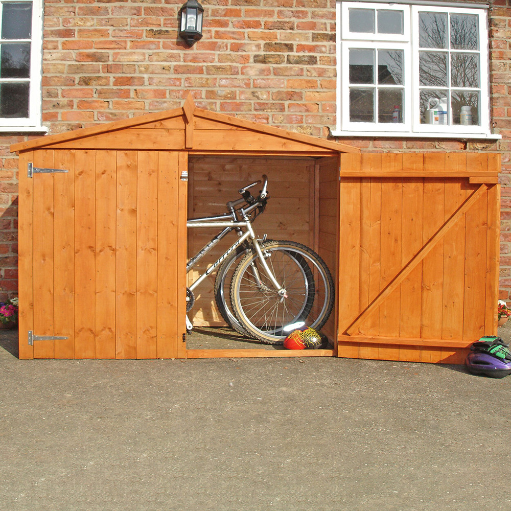 Shire Shiplap Apex Bike Store - 7ft x 3ft (1850mm x 890mm)