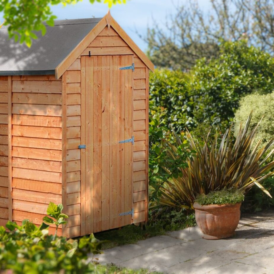 Shire Super Value Overlap Apex Shed - 4ft x 6ft (1200mm x 1830mm)