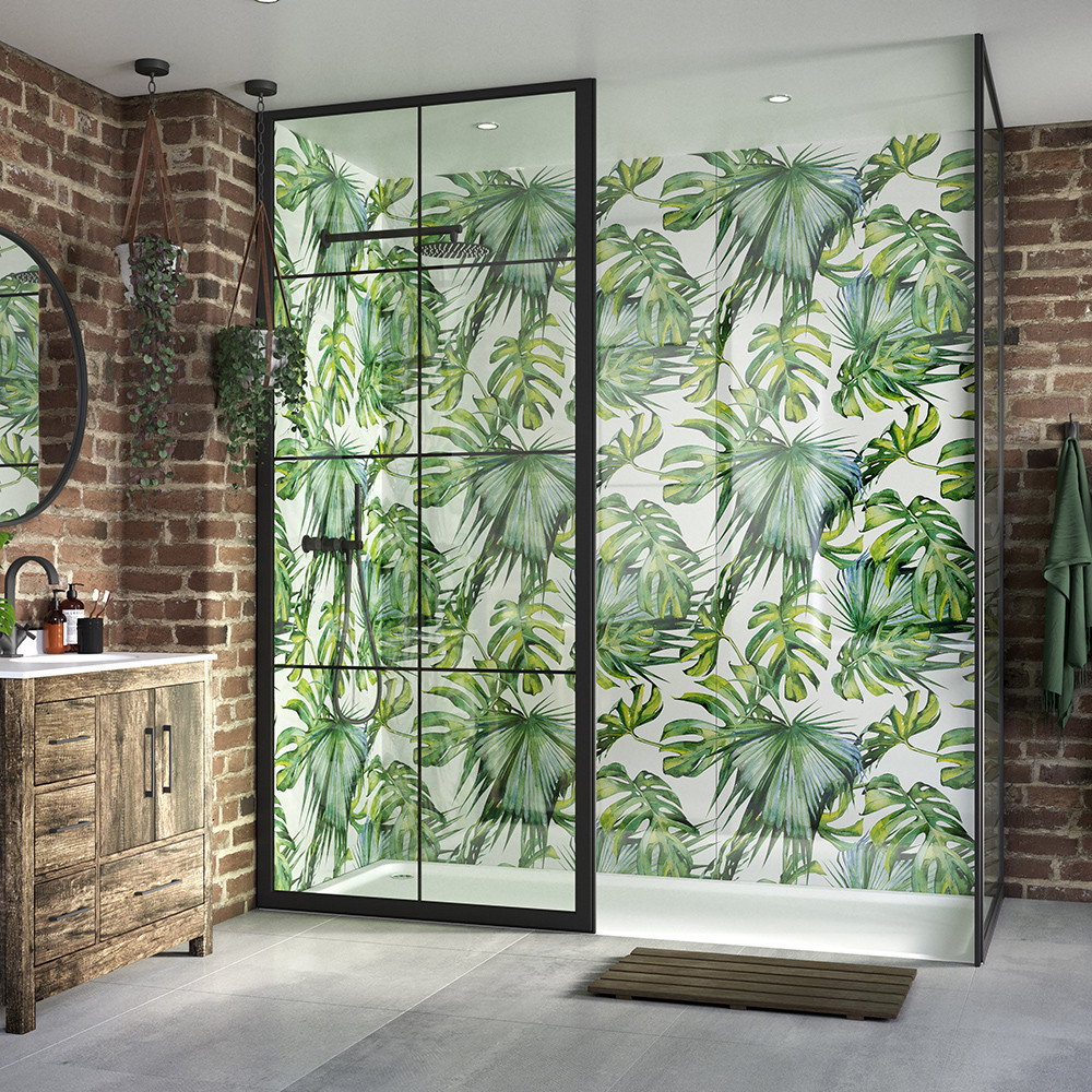 Showerwall Botanical Acrylic Shower Panel Tile Superstore®