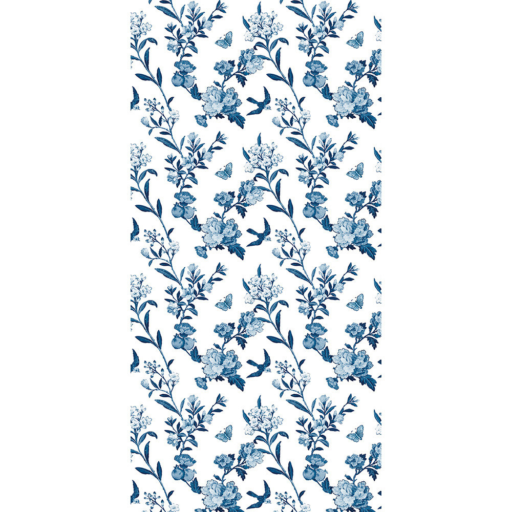 Showerwall Vintage China Blue Acrylic Shower Panel Product