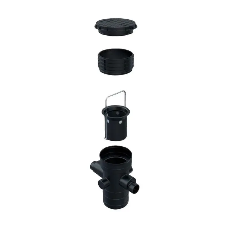 Silt Guard Siltguard 300mm Silt Trap for 110mm and 160mm Pipework with Filter ...