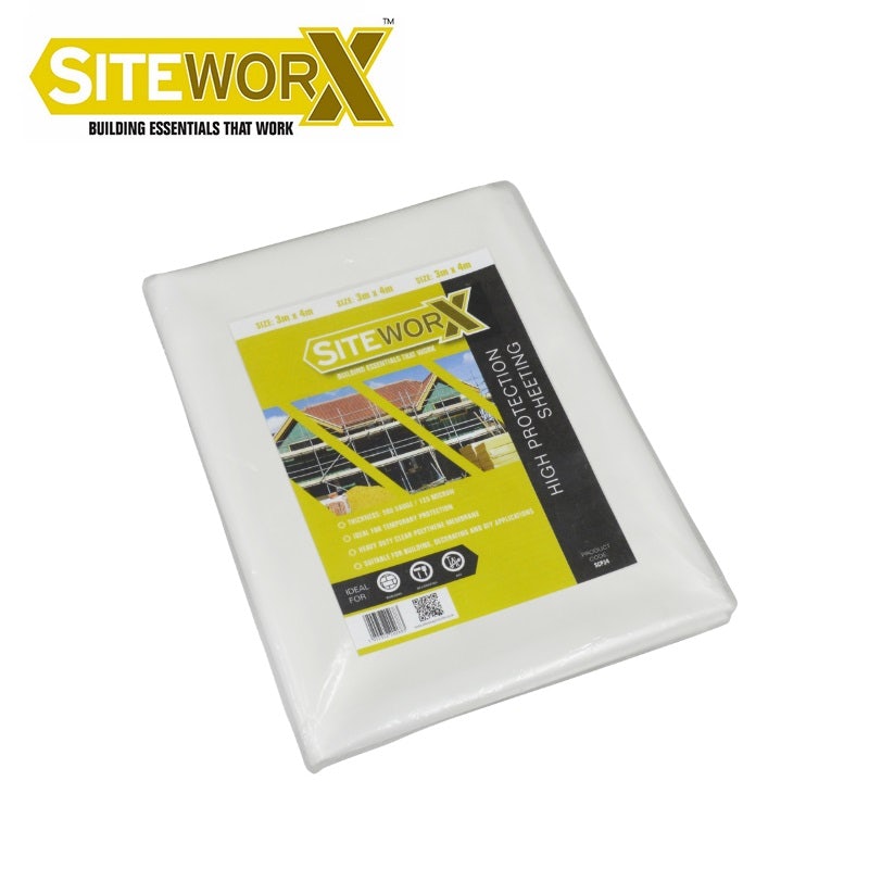 SITEWORX High Protection Sheeting - 3m x 4m