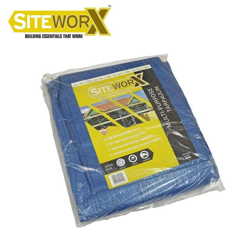 Siteworx Multi-Purpose Tarpaulin - 10M X 10M