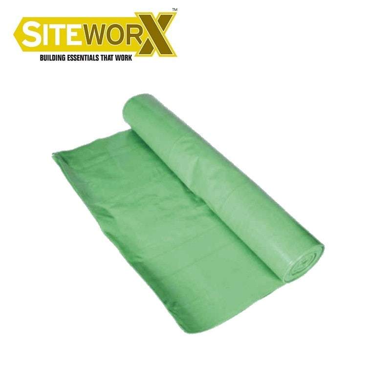Siteworx Green Vapour Membrane 500G/125Mu - 2.5M X 50M