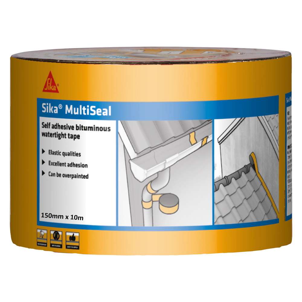 Sika MultiSeal Self Adhesive Bituminous Flashing Tape - 150mm x 10m