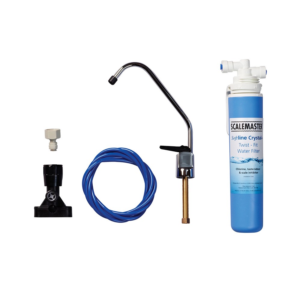 Softline Crystal+ Water Filter Cartridge Chrome