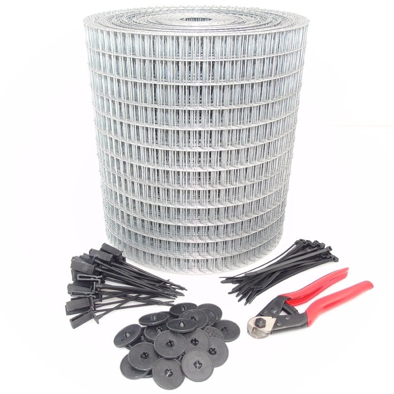 Solar Panel Bird Mesh Exclusion Kit in Stainless Steel - 30m