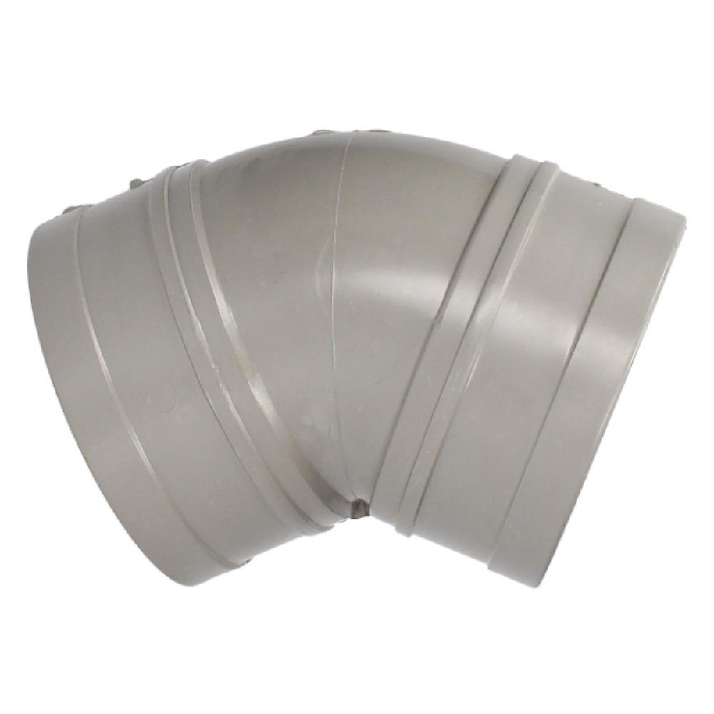 Solvent Weld Soil 45 Degree Bend Double Socket - 110mm