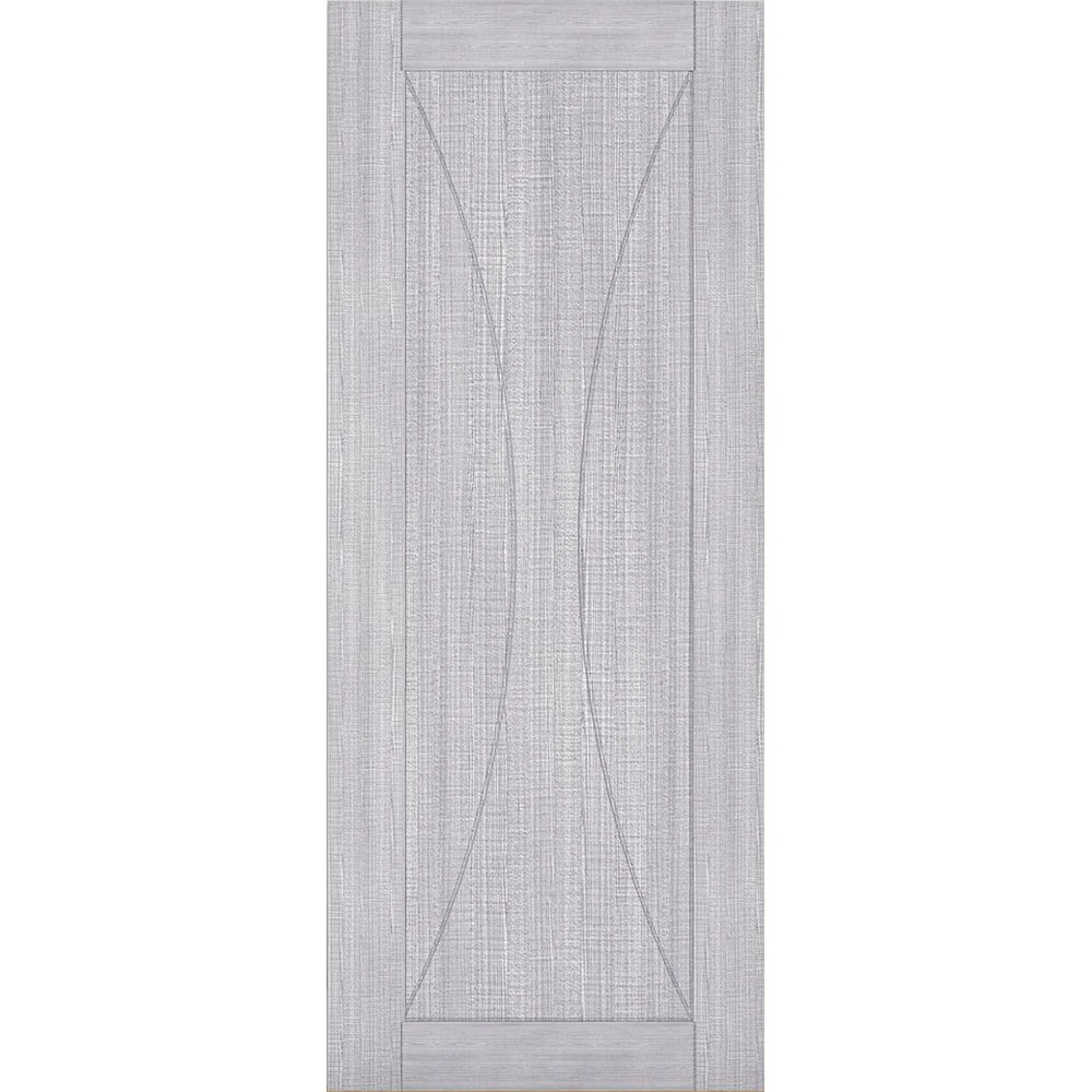 Deanta Sorrento Contemporary Fully Finished Light Grey Ash FD30 Fire Door