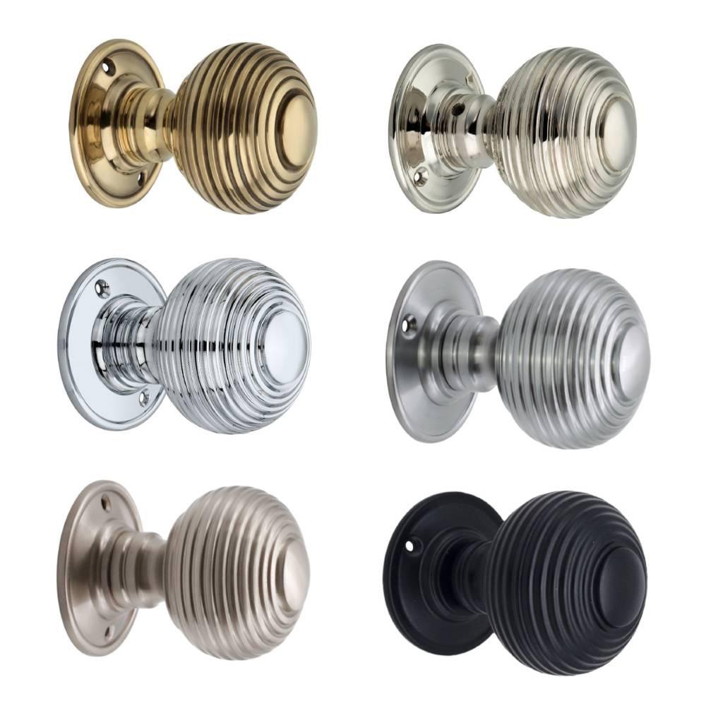 SpiraBrass Beehive 60mm Mortice Door Knob