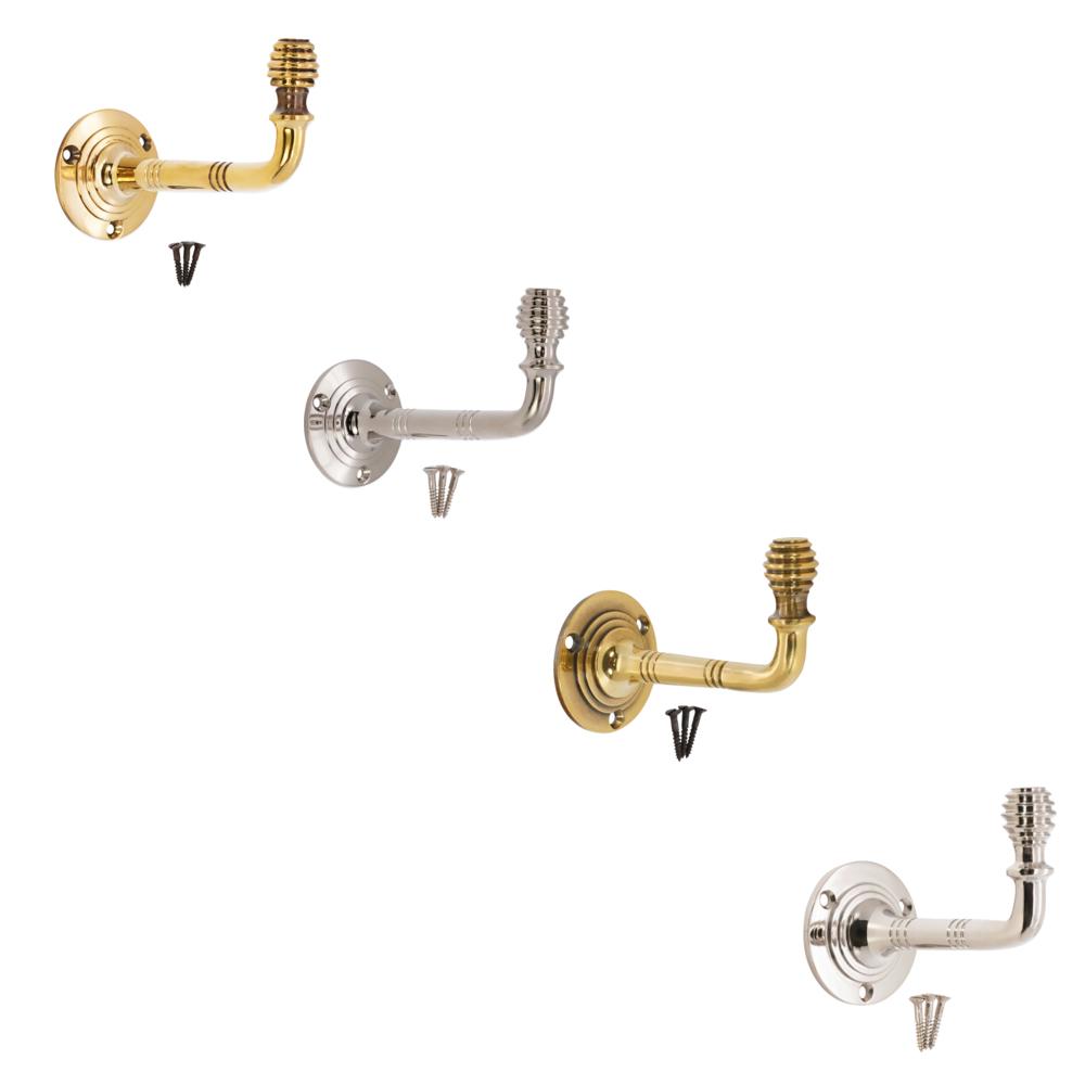 SpiraBrass Beehive Coat Hook