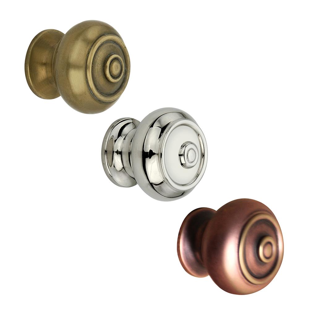 SpiraBrass Bloxwich 30mm Cupboard Door Knob