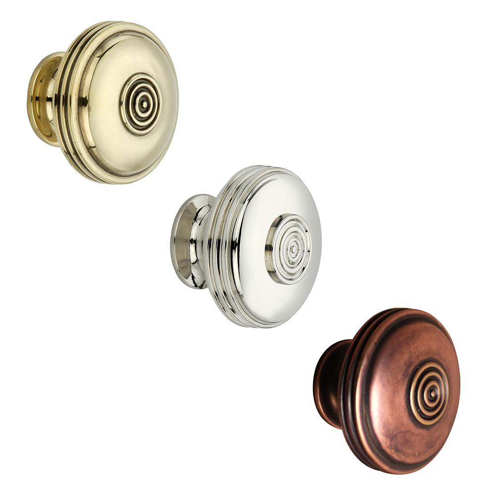 SpiraBrass Bloxwich 40mm Cupboard Door Knob